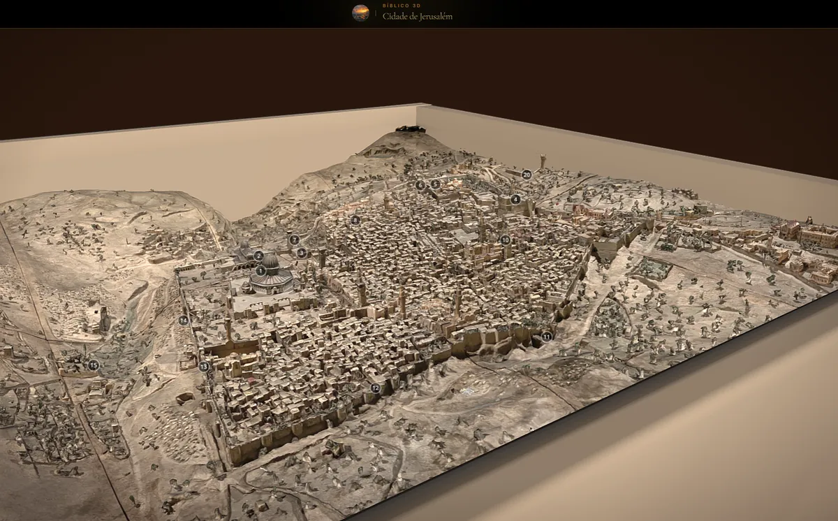 Mapas e Locais em Escala Real